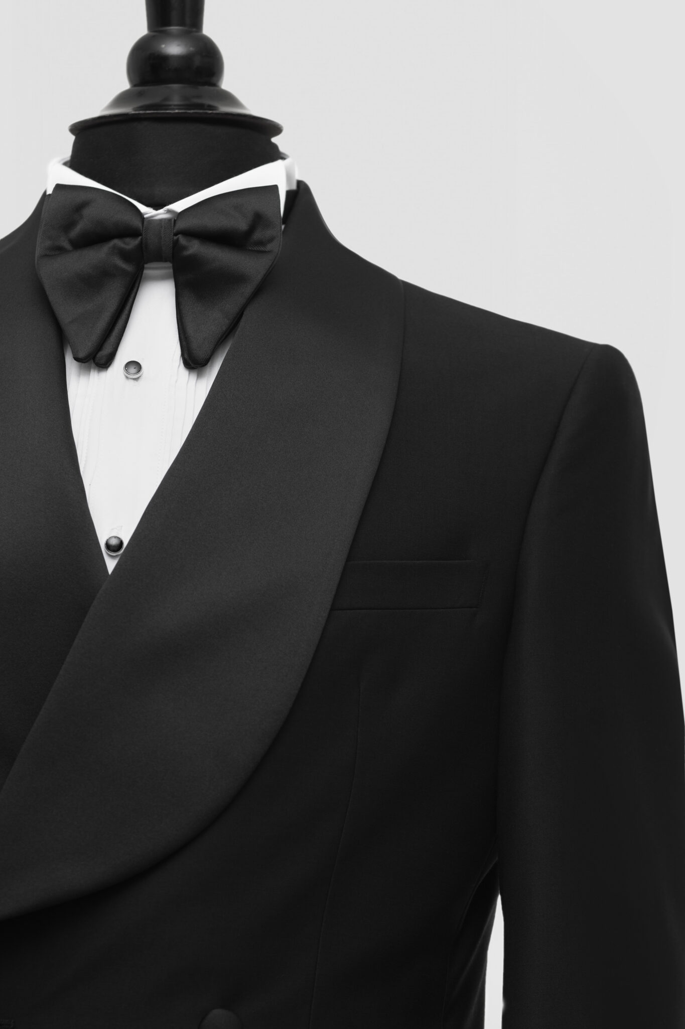 Veste Smoking Noir 100% Laine - Col Velours - Taille 42 (UK14/US10) - Occasion Très Bon état