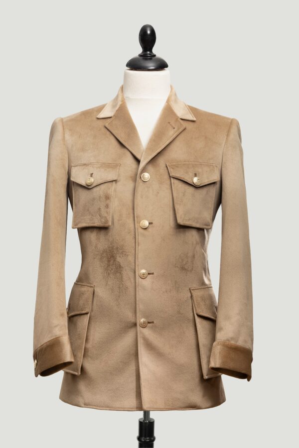 Blazer Safari Beige Velour