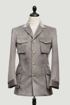Blazer Safari Gris Velour