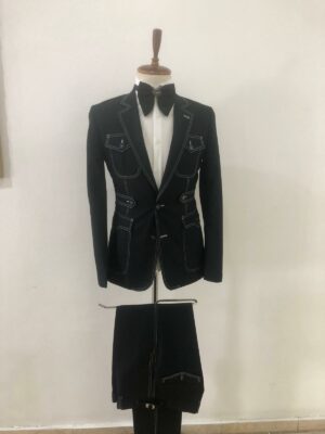 Costume 4 poches Noir