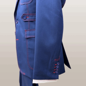 Alternative view of Costume 4 poches Bleu